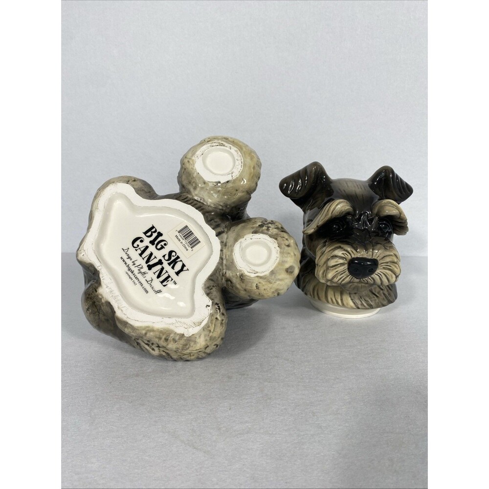 Big Sky Canine Dog Cookie Jar Canister Big Sky Carvers Kitchen Collection - Picture 9 of 10